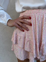 Gonna pantaloncino ROSA/ORO - ANNAROCK