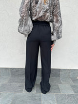Pantalone fluido NERO - VICOLO