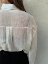 Camicia strass BIANCA - ANNAROCK