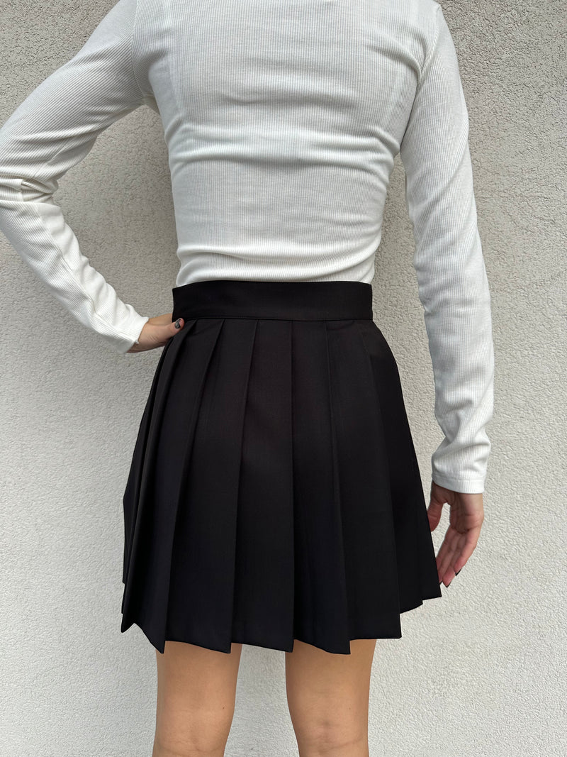 Gonna pieghe NERA - HINNOMINATE