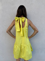 Abito bon bon GIALLO - VICOLO