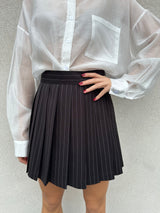 Gonna pieghe GESSATA - HINNOMINATE