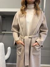 Cappotto vestaglia BEIGE - VICOLO