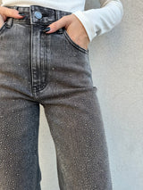 Jeans strass scuro - ANNAROCK