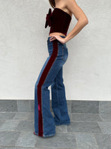 Jeans maxi fiocco - SILENCE LIMITED