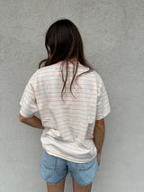 T-shirt righe rosa CHIC - VICOLO