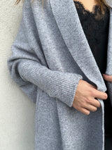 Cardigan frange grigio - VICOLO