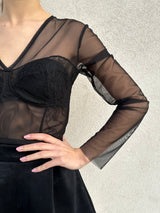 Body tulle e pizzo - VICOLO