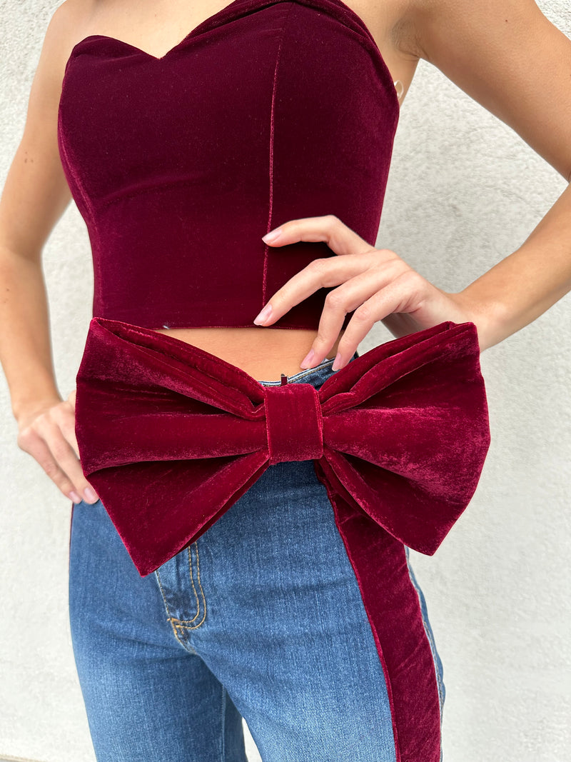 Jeans maxi fiocco - SILENCE LIMITED