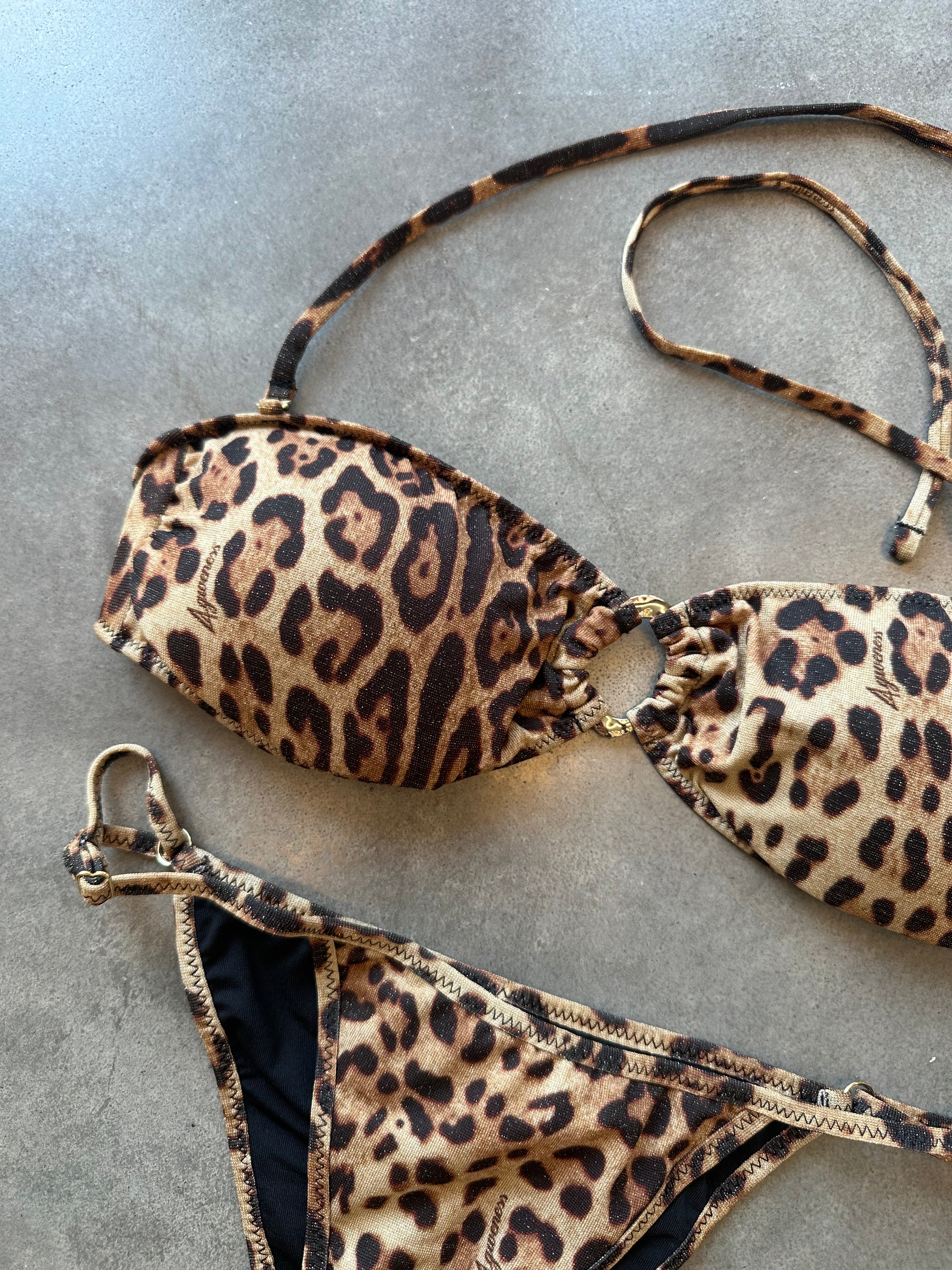 Bikini fascia LUREX ANIMALIER - 4GIVENESS m