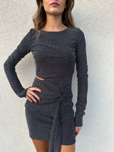 Abito lurex cut out - PATRIZIA PEPE