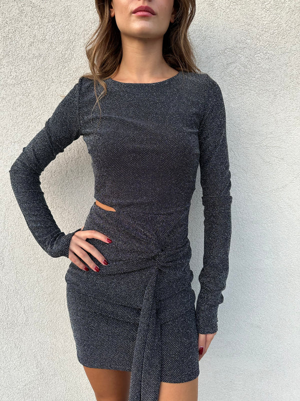 Abito lurex cut out - PATRIZIA PEPE