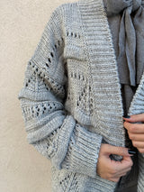 Cardigan traforato GRIGIO - VICOLO