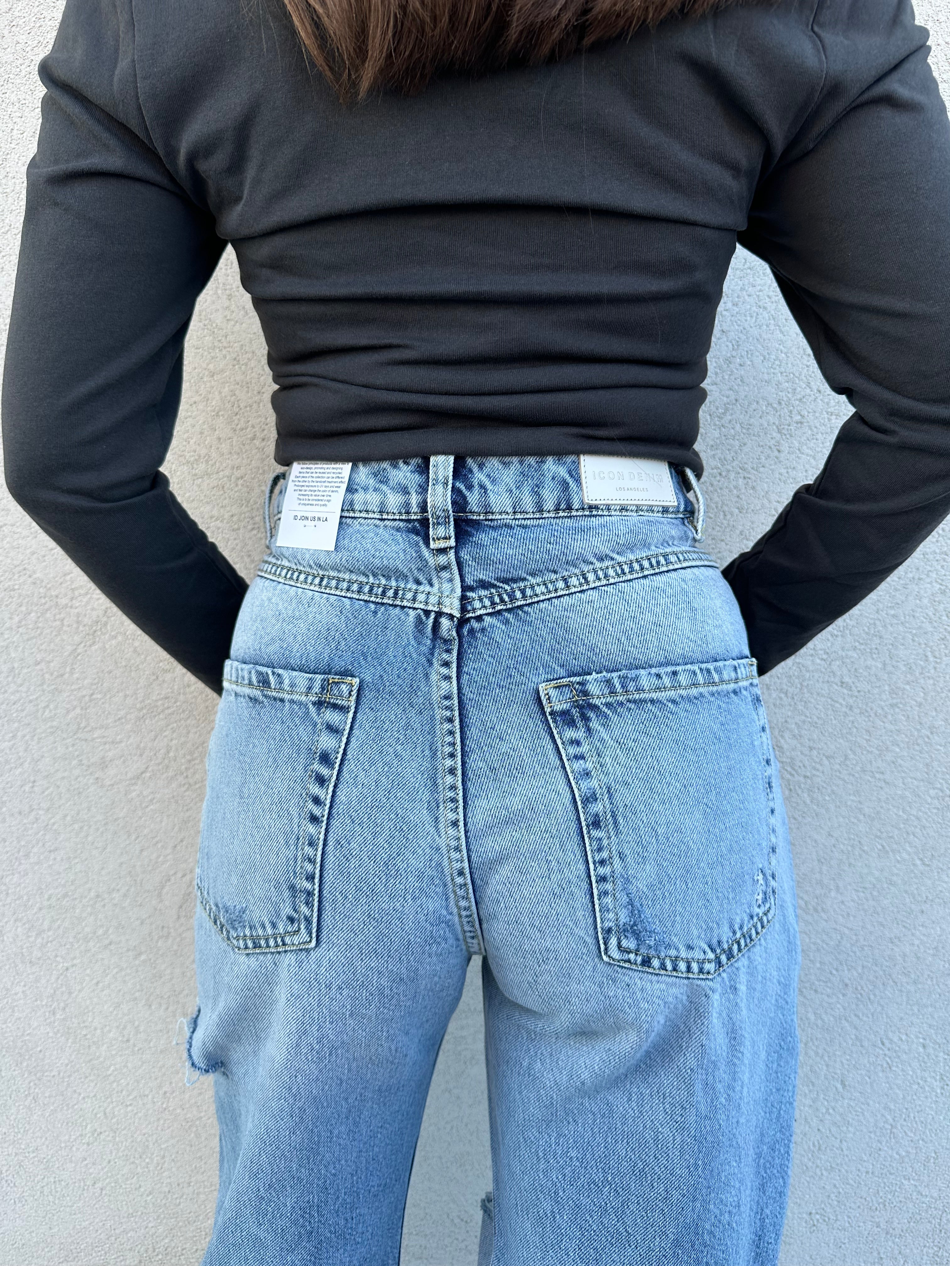 Jeans POPPY Sky blue- ICON DENIM
