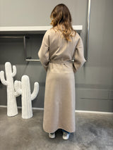 Cappotto vestaglia BEIGE - VICOLO