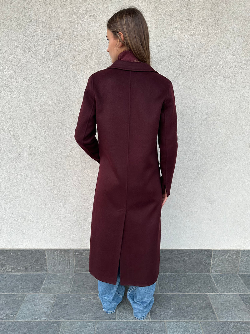 Cappotto lungo BORDEAUX - VICOLO
